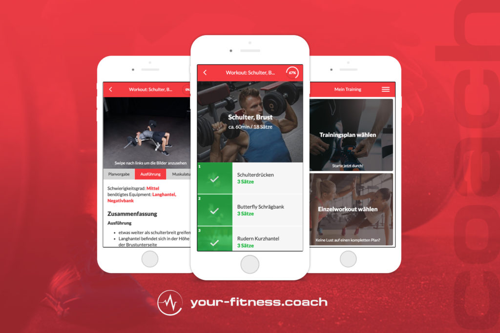 Your Fitness Coach - Trainingsapp für Krafttraining